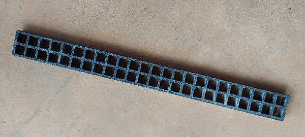 A close up of the bottom of a lego brick