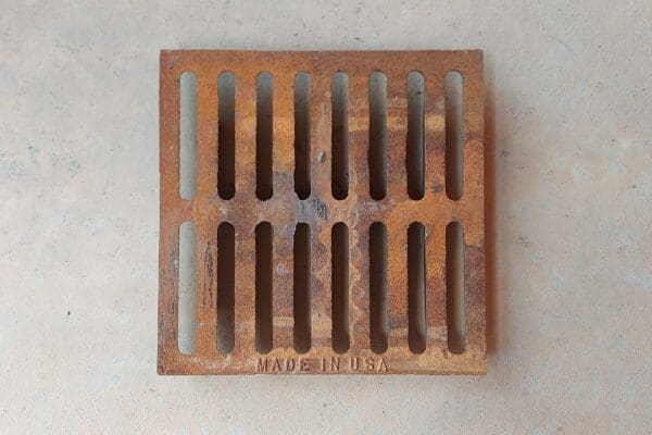 Cast Iron Grate 14.5″x 14.5″x 1″