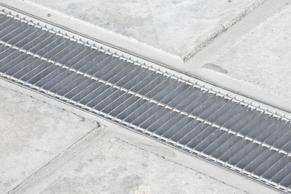 galvanized steel trench grate