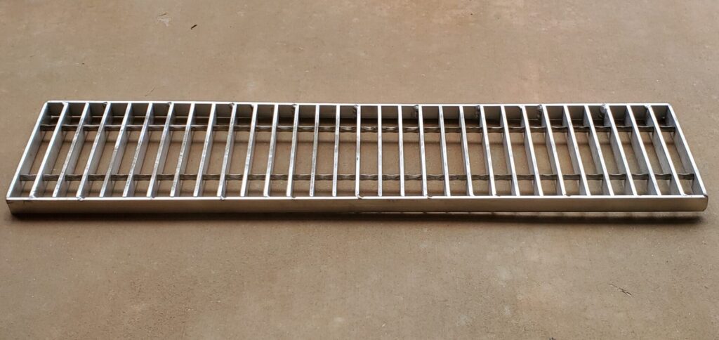 an aluminum grate from The Trench Grate Store