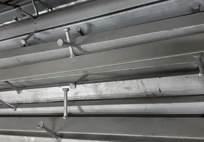 A close up of some pipes and tubes