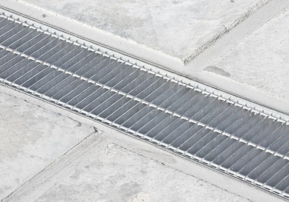 galvanized steel trench grate